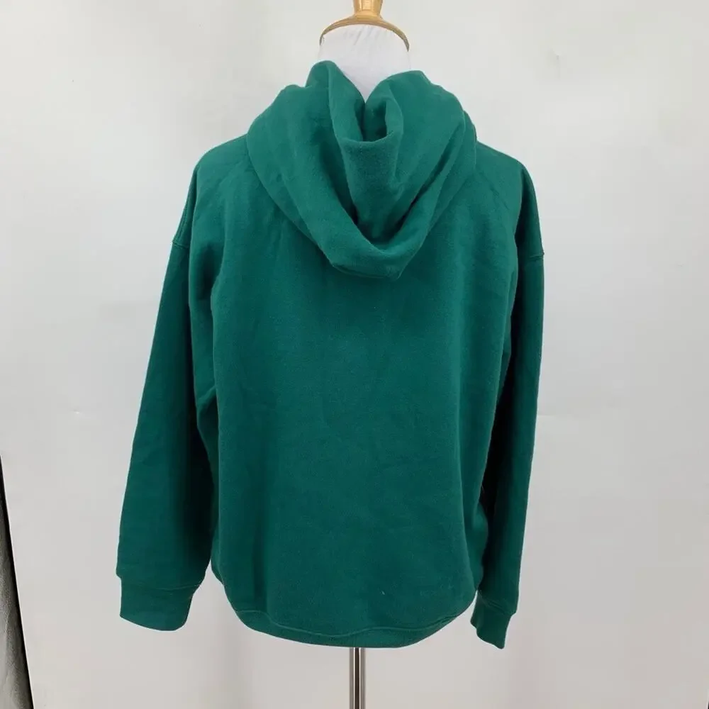 Gap Sweatshirt Girls XL Extra Large Balsam Big Logo Fleece Lined Pullover Hoodie